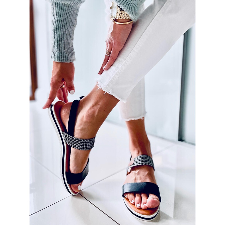 BM Dámské sandály Tracy Black černá 2