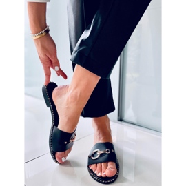 Kettle Černé dámské pantofle černá 2