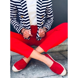 Dámské espadrilky Sotera Rojo červené 1 Dámské espadrilky Sotera Rojo červené 1