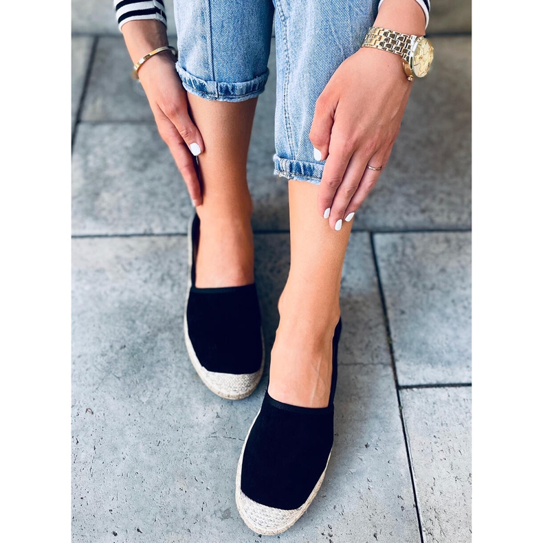 Dámské espadrilky Sotera Negro černá 1 Dámské espadrilky Sotera Negro černá 1