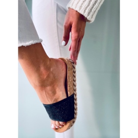 Jova Černá korková podrážka černý 2