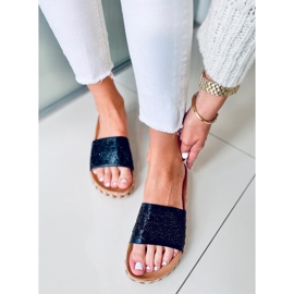 Jova Černá korková podrážka černý 1