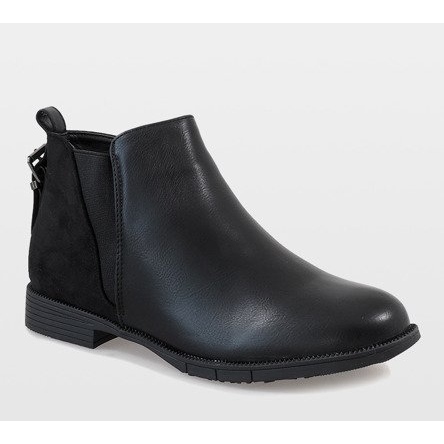 Kayla Shoes Černé zateplené boty 3086 černý 1