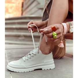 PS1 Dámské látkové tenisky Světle béžová Parossa béžový 1 PS1 Dámské látkové tenisky Světle béžová Parossa béžový 1