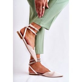 WS1 Dámské sandály se špičkou v béžové Amisha béžový 2 WS1 Dámské sandály se špičkou v béžové Amisha béžový 2