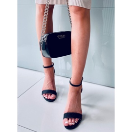 Sandály na jehlovém podpatku Darlene Black černá 2