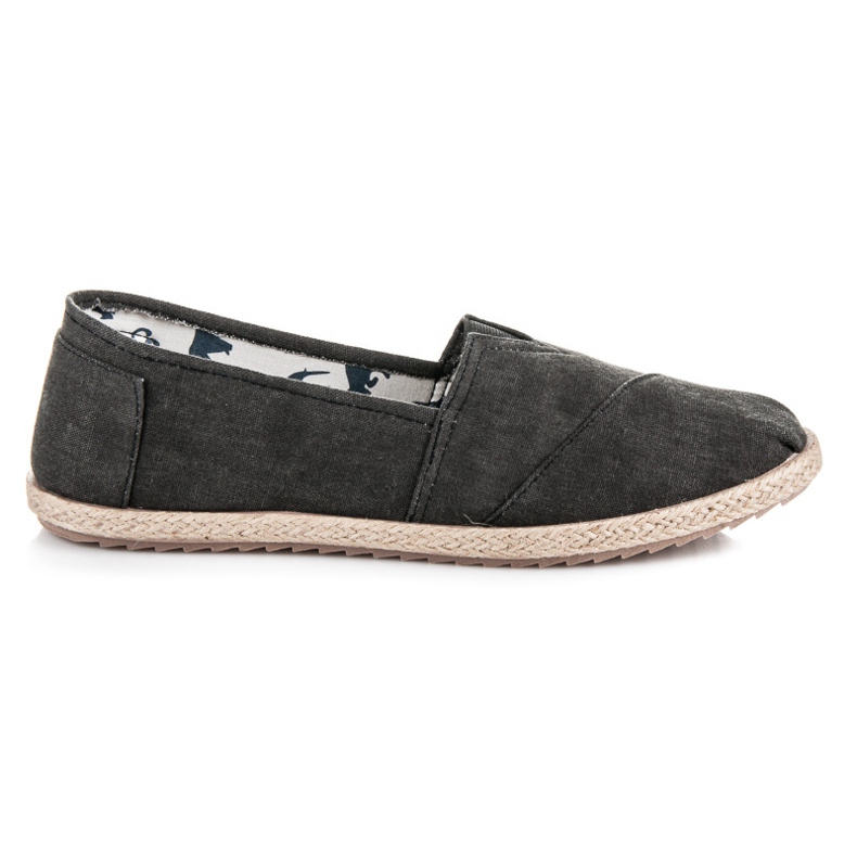 Mckeylor Nazouvací espadrilky černá 2