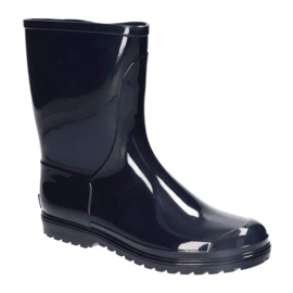 Malované námořní modré boty pro ženy American Club Kal17/22 modrý 5