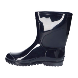 Malované námořní modré boty pro ženy American Club Kal17/22 modrý 2