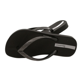 Dětské flip -flops ipanema mesh iv děti 83177 černé černý 3
