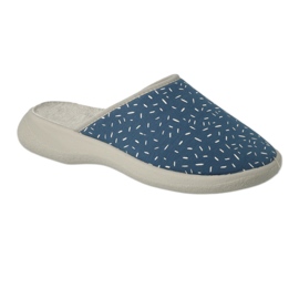 Befado barevné dámské boty 019D129 modrý 3