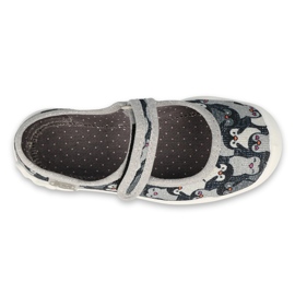 Dětská obuv Befado 114X463 stříbrný šedá 3