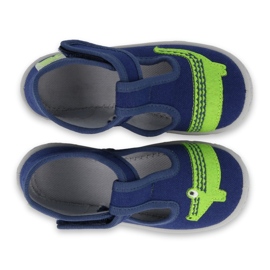 Dětská obuv Befado 531P083 námořnická modrá zelená 3