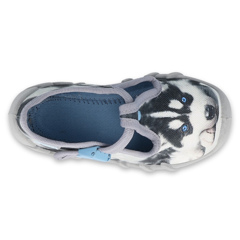 Dětská obuv Befado 110P417 bílý černý šedá 3