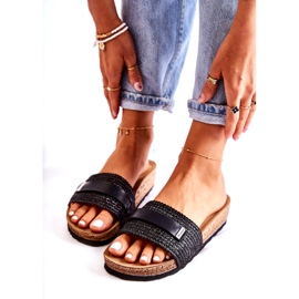 Dámské klasické pantofle Inblu NM000025 Black černá 5