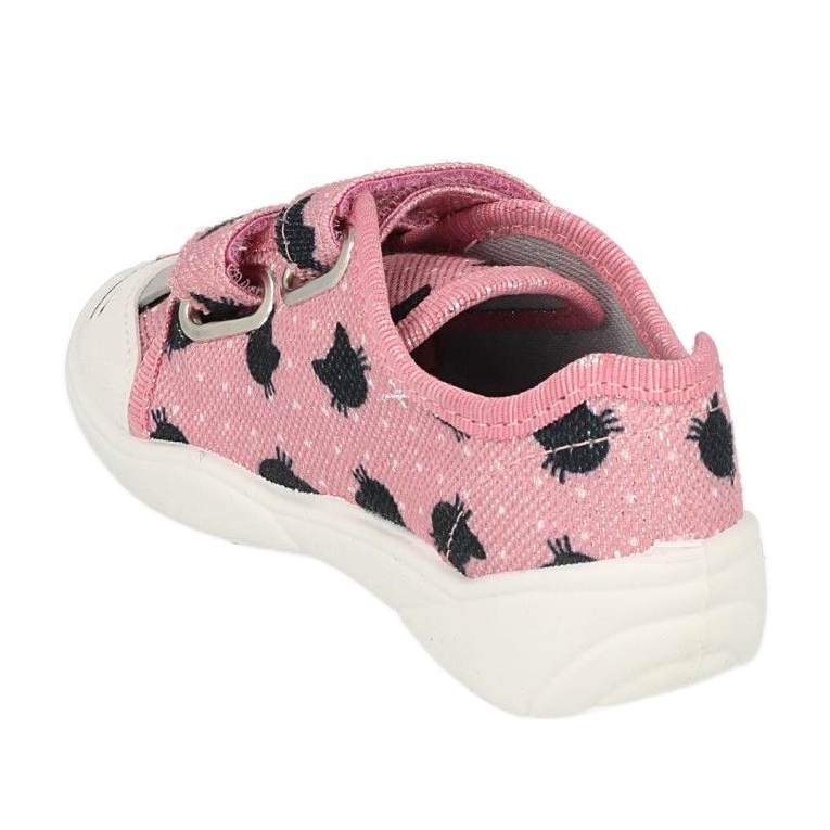 Dětské boty Befado 907P150 CATS černý růžový stříbro 2