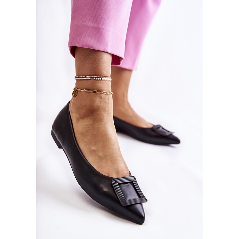 WS1 Balerína S Ornamentem V černém Simone Spitz černá 2 WS1 Balerína S Ornamentem V černém Simone Spitz černá 2