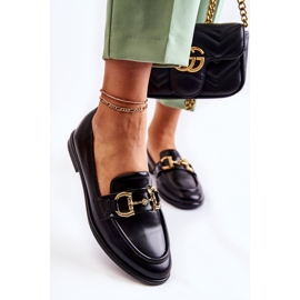 WS1 Dámské černé mokasíny Coriso černý 2