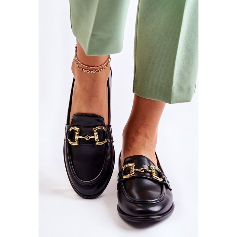 WS1 Dámské černé mokasíny Coriso černá 1