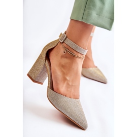 WS1 Lesklé lodičky Na Zlatém Amira Baru zlatý 1