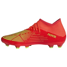 Boty Adidas Predator Edge.3 Fg M GW1005 červený pomeranče a červené 1
