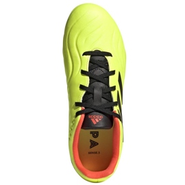 Boty Adidas Copa Sense.3 FxG Jr GZ1385 žlutá žluté 2