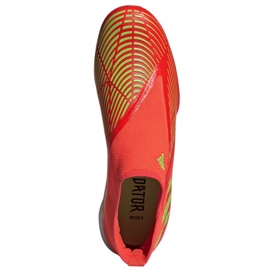 Boty Adidas Predator Edge.3 Ll Tf GV8533 červené pomeranče a červené 2