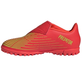 Boty Adidas Predator Edge.4 V Tf Jr GV8480 červený pomeranče a červené 1