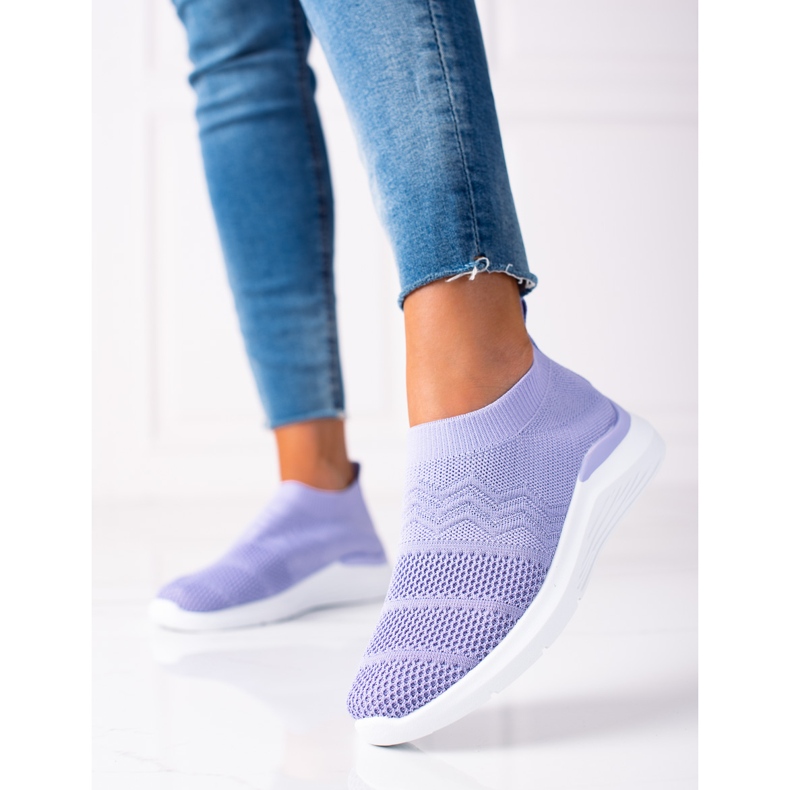 SHELOVET Sportovní fitness boty fialový 1 SHELOVET Sportovní fitness boty fialový 1