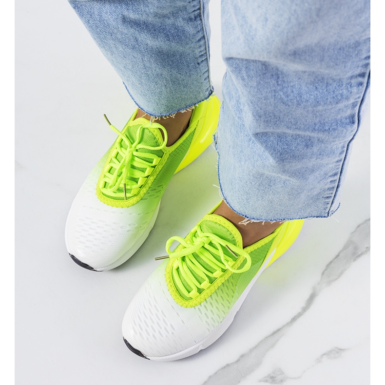 Zelené sportovní tenisky Glaner bílý zelená 1 Zelené sportovní tenisky Glaner bílý zelená 1