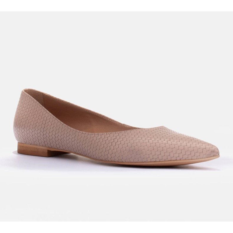 Marco Shoes Subtilní balerínky béžový 1