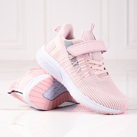 Dětské sportovní boty Vico světle růžové růžový 2
