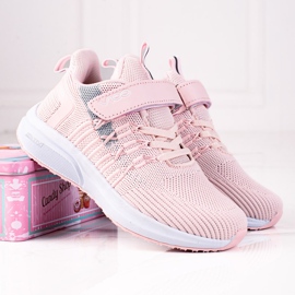 Dětské sportovní boty Vico světle růžové růžový 1