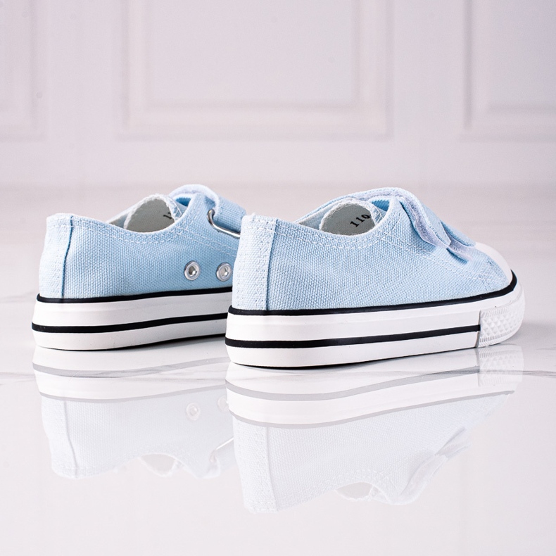 Dětské tenisky Vico se zapínáním na suchý zip modré modrý 2