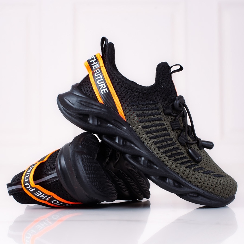 Dětská sportovní obuv Vico, dvoubarevný materiál černá 2 Dětská sportovní obuv Vico, dvoubarevný materiál černá 2