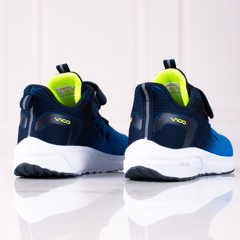 Sportovní dětská obuv VICO Light Navy Blue-Blue námořnická modř modrý 1