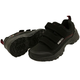 American Club Softshellová sportovní obuv na suchý zip American WT52/22 Black černý 3