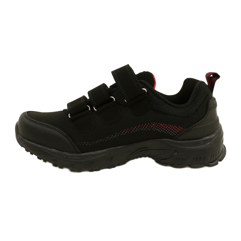 American Club Softshellová sportovní obuv na suchý zip American WT52/22 Black černý 1