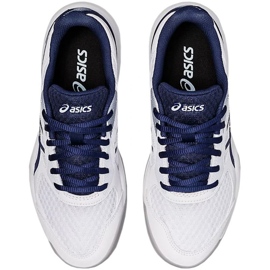 Volejbalové boty Asics Upcourt 5 W 1072A088 100 bílý námořnická modrá 2