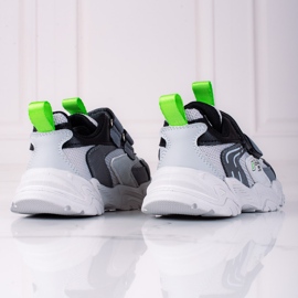 Chlapecké tenisky Shelovet se silnou podrážkou, světle šedé šedá 2