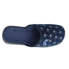 Dámské boty Befado pu 019D126 námořnická modrá stříbrný 2