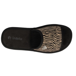 Befado Dámská obuv Inblu 155D121 béžový černý 2