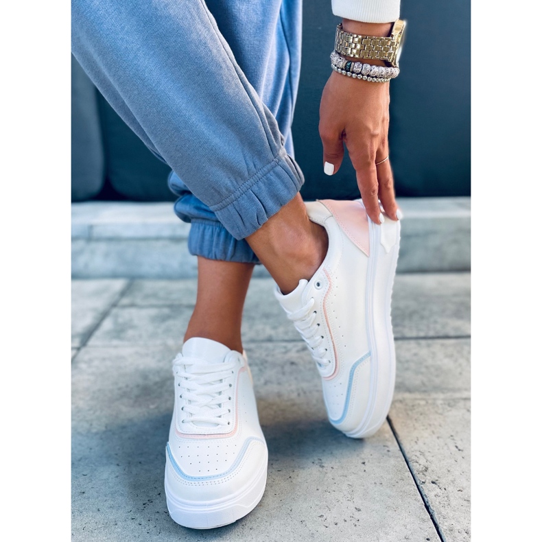 Tenisky Eila Pink bílý modrý růžový 2