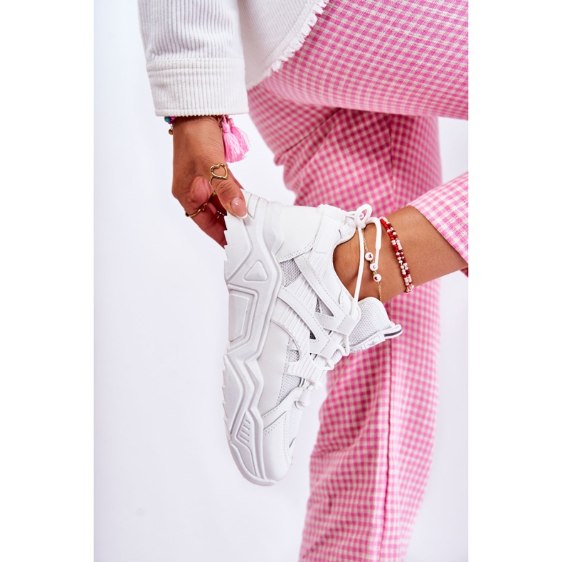 PE1 Dámská sportovní obuv Sneakers White Daren bílý 2