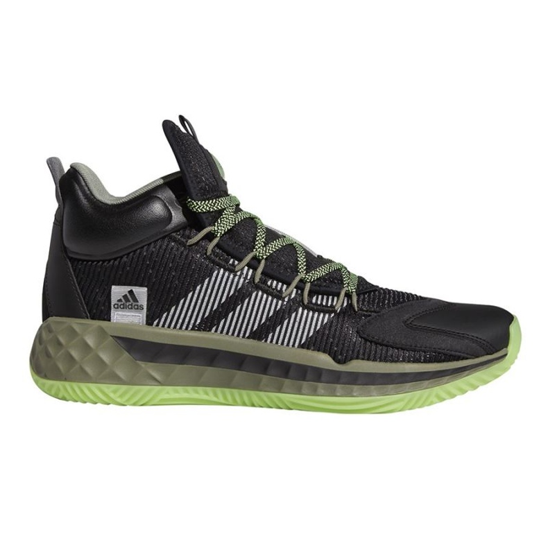 Basketbalové boty Adidas Pro Boost Mid M FW9510 námořnická modrá, černá, šedá/stříbrná černý 1
