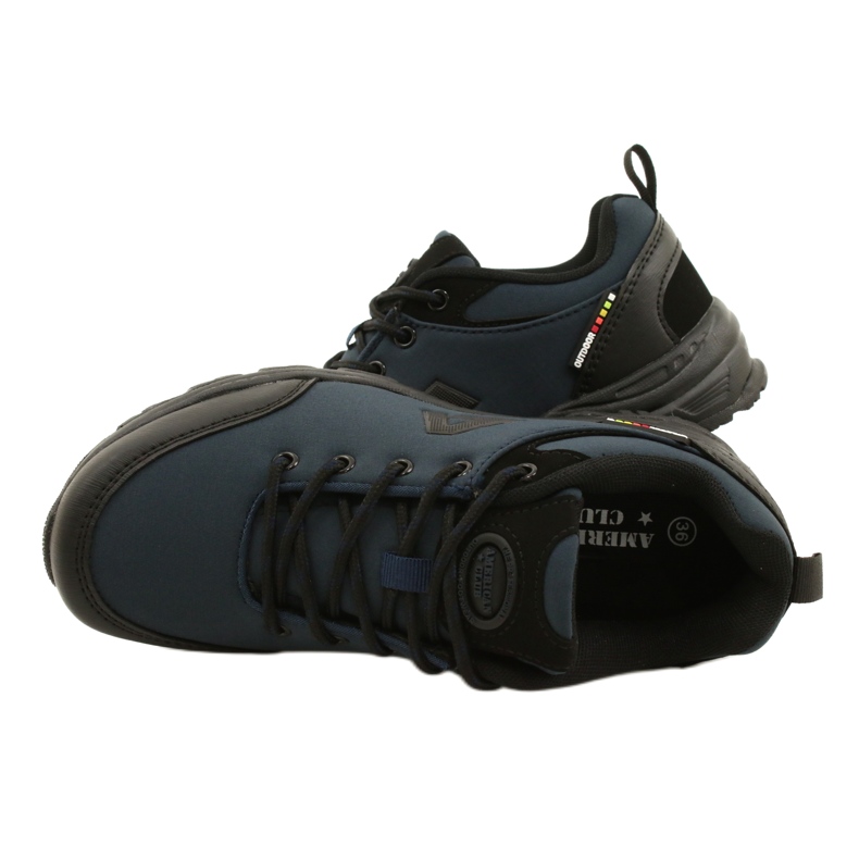 American Club Americká softshellová sportovní obuv Voděodolná WT88 / 22 Navy Blue modrý 6