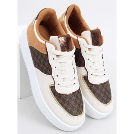 Dámské sportovní boty Glovi Camel hnědý vícebarevný 2