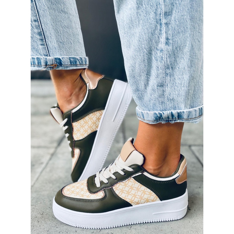 Dámské sportovní boty Glovi Green zelená 1