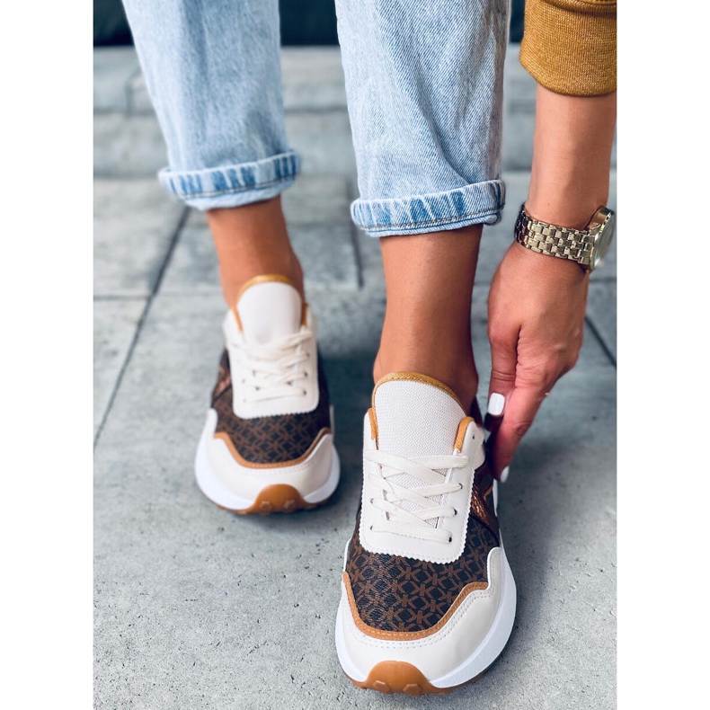 Trenéři Akira Camel béžový hnědý vícebarevný 1