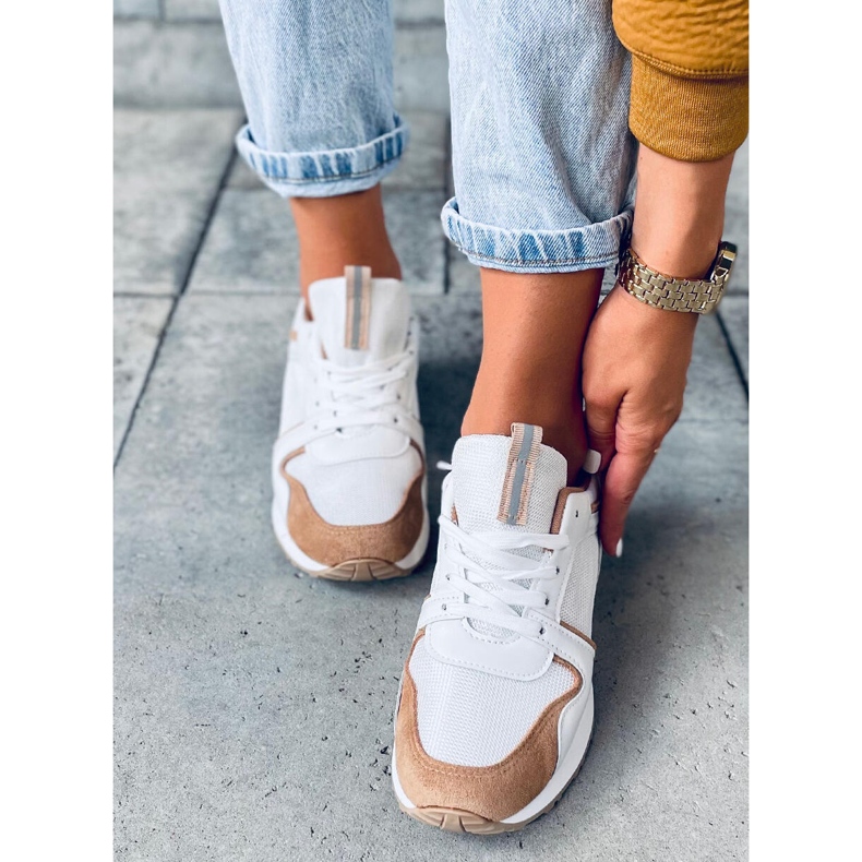 Trenéři Montse Khaki bílý 1